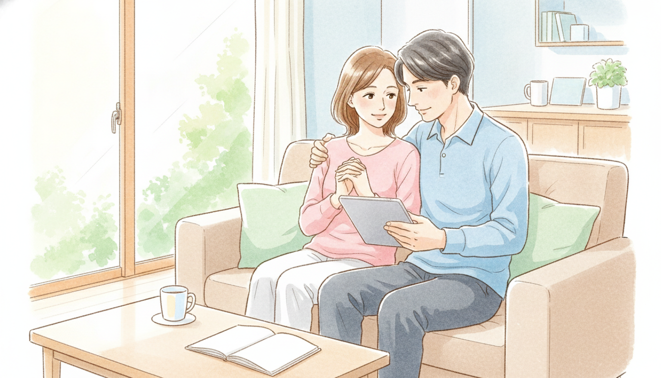 通院期間・仕事との両立・パートナーの協力